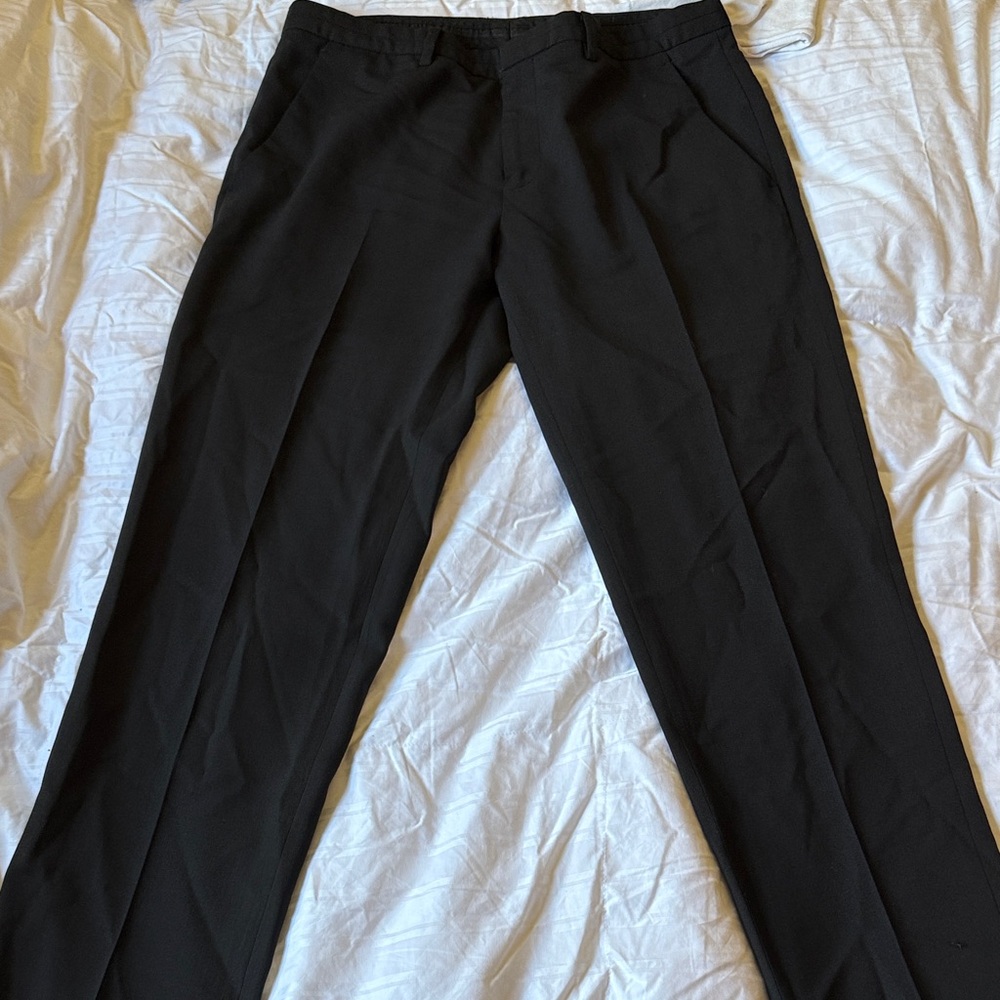 Armani Exchange Classic Black Dress Pants